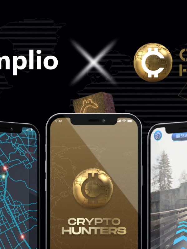 Simplio partners with Crypto Hunters, where AR meets reality!