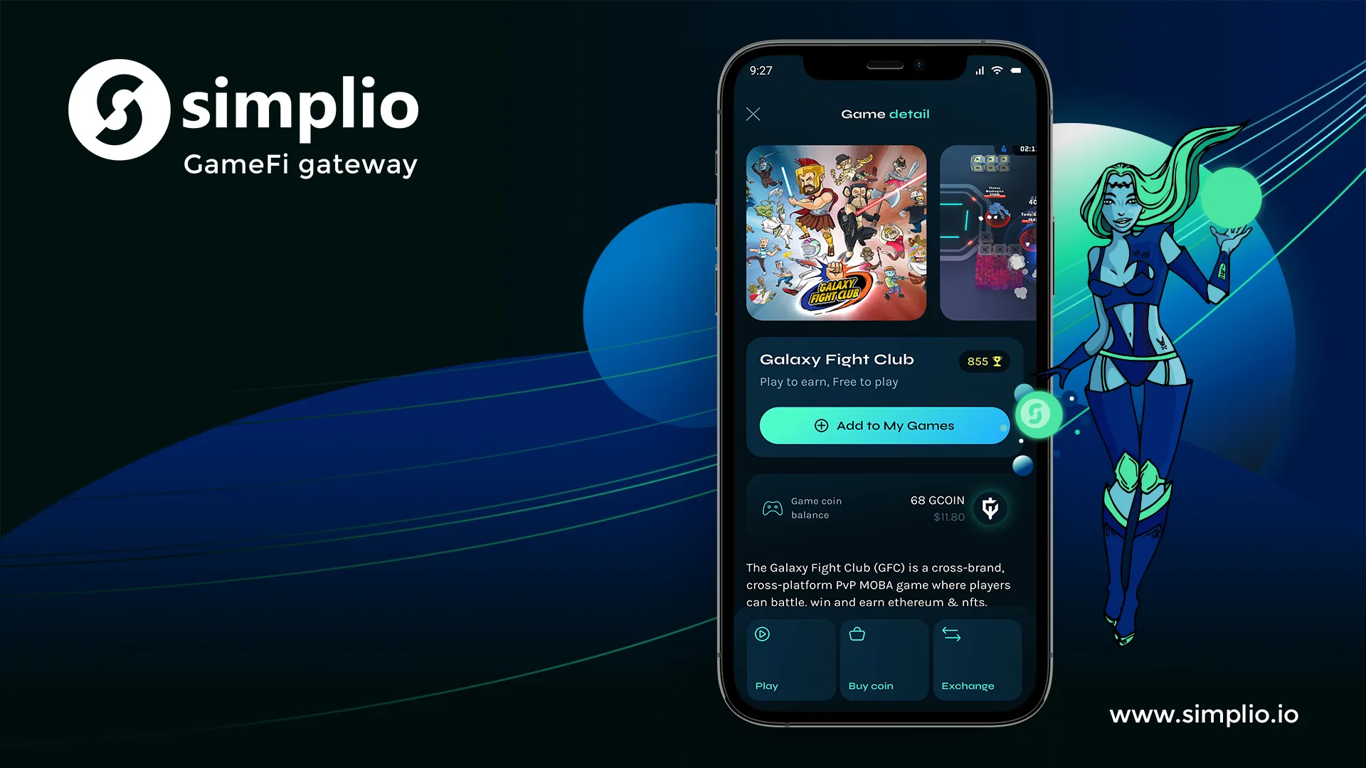 Simplio GameFi Gateway